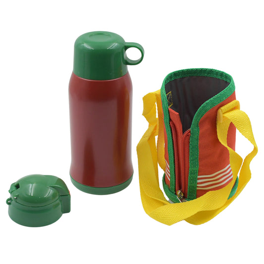 Premium Stainless Steel Insulated Sipper Bottle – 550ml Hot & Cold Flask with Pop-Up Straw