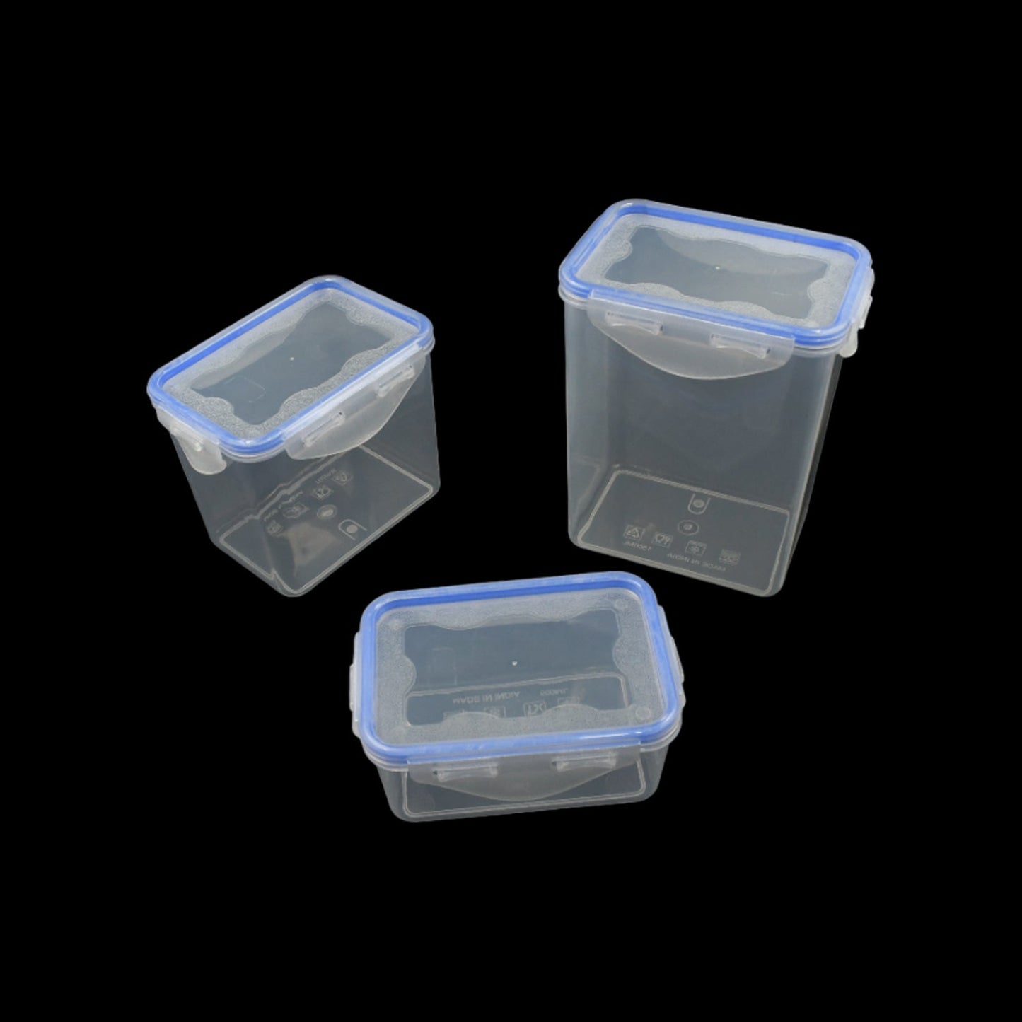 Kitchen Storage Container Set – 3 - Piece Airtight & Food - Grade - Chestore