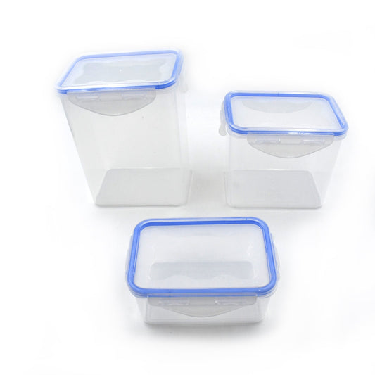 Kitchen Storage Container Set – 3 - Piece Airtight & Food - Grade - Chestore