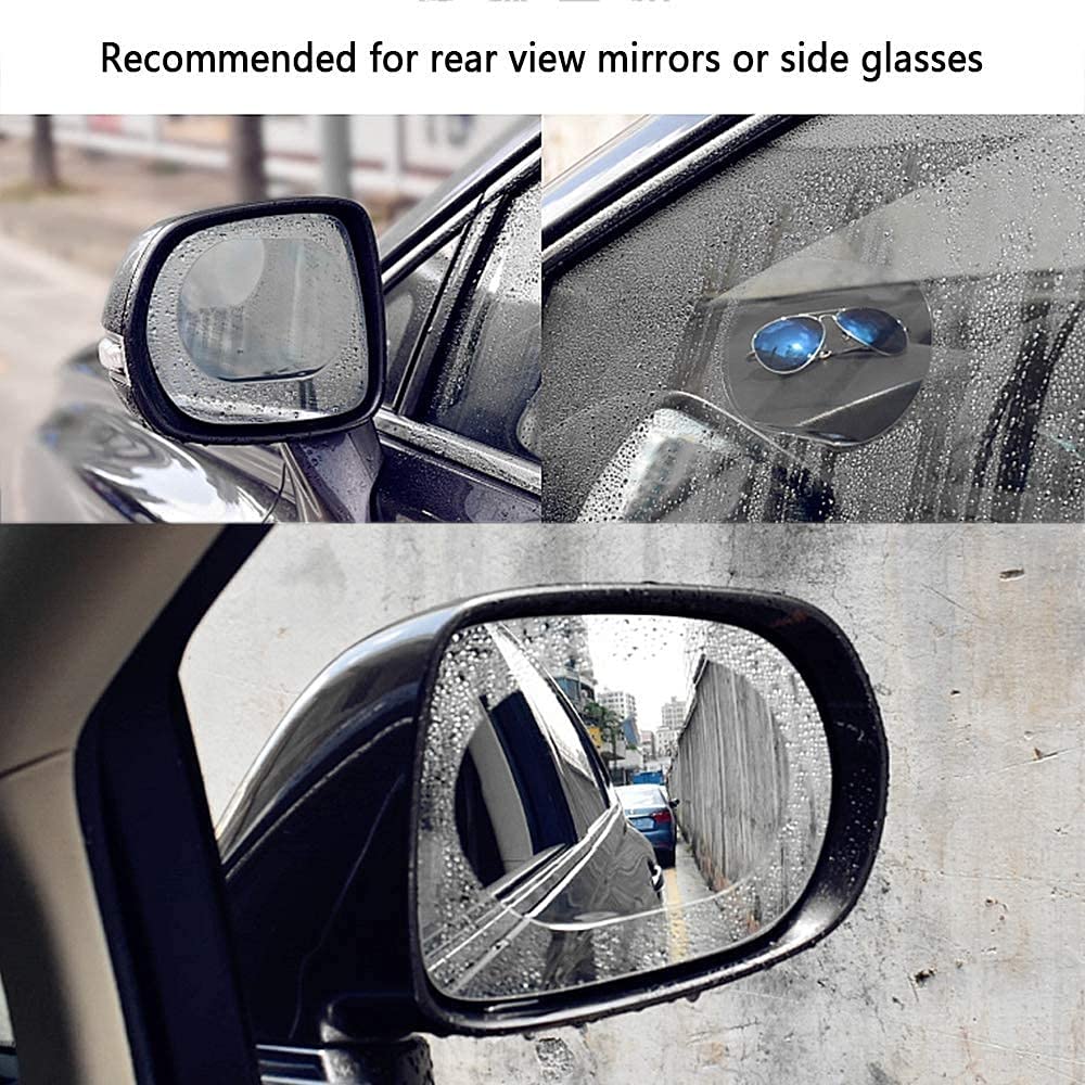 Anti-Fog & Anti-Scratch Rearview Mirror Film – Waterproof HD Protective Sticker