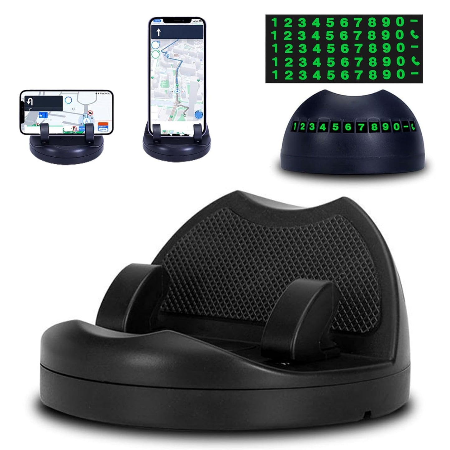 🚗 2-in-1 Car Anti-Slip Mat & Phone Holder – Stay Put, Stay Safe!