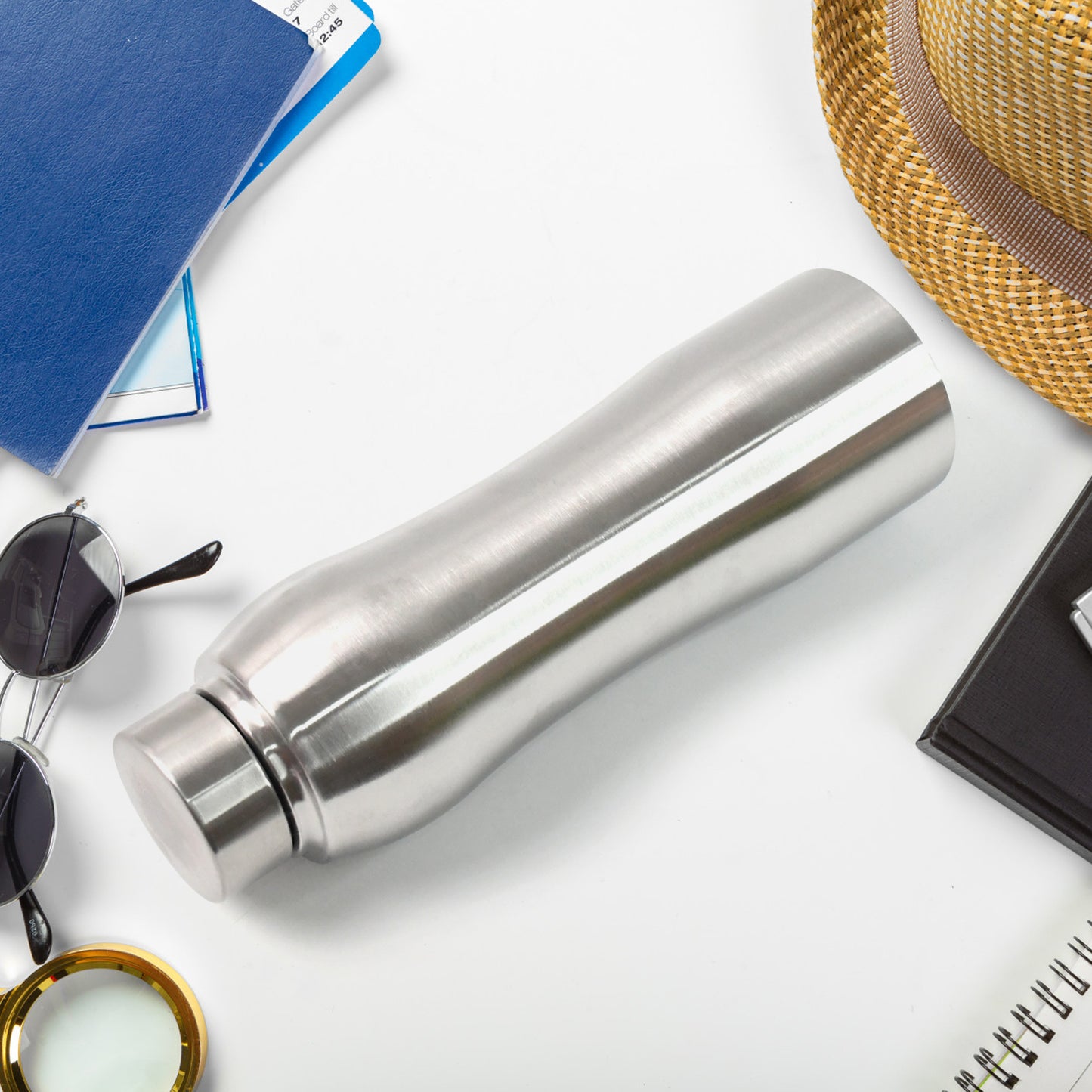 Stainless Steel Double Wall Vacuum Insulated Water Bottle – 1000ml | Leak-Proof & Durable