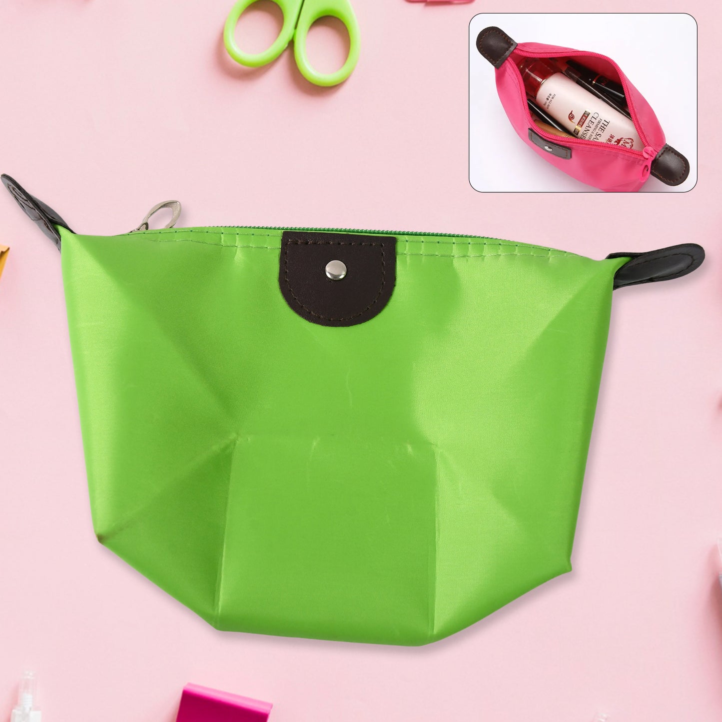 💼 Portable Cosmetic Bag – Multi-Functional Waterproof Wash Pouch (1 Pc)