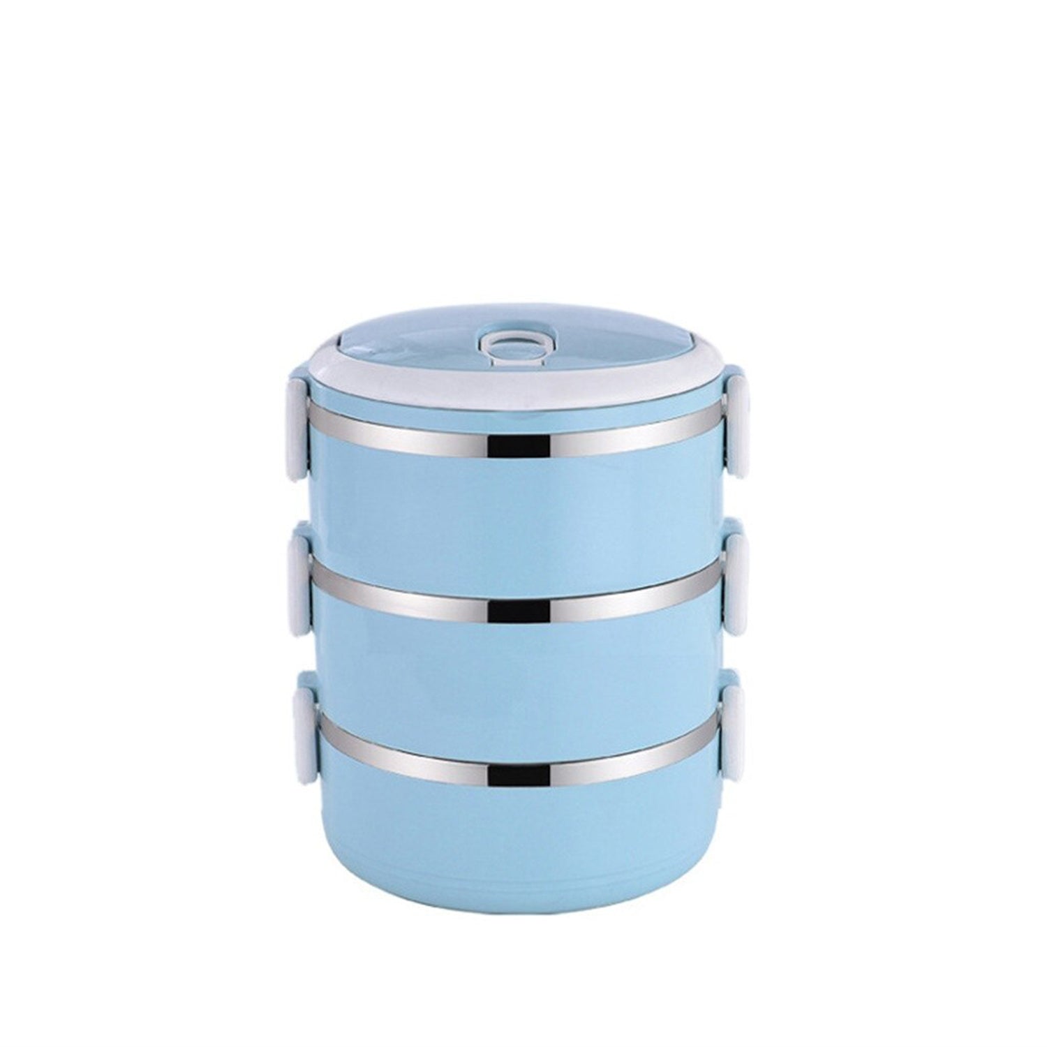 Multi - Layer Stainless Steel Hot Lunch Box – 3 Layer - Chestore