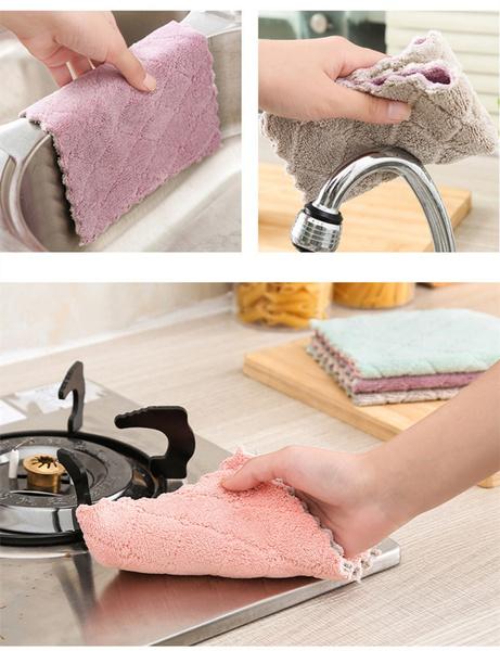 Multi - Purpose Wash Towel for Kitchen – Super Absorbent & Reusable Cleaning Cloth - Chestore