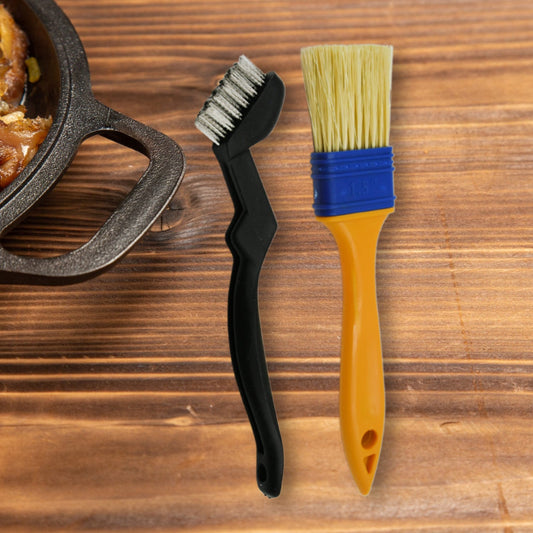 Multifunction Basting & Pastry Brush – 2 Pcs - Cooking & Baking - Chestore
