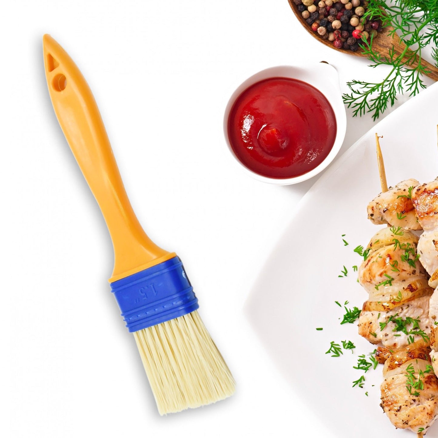 Multifunction Basting & Pastry Brush – 2 Pcs - Cooking & Baking - Chestore