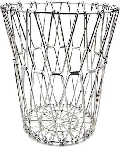 Multipurpose Stainless Steel Foldable Fruit & Vegetable Basket - Chestore