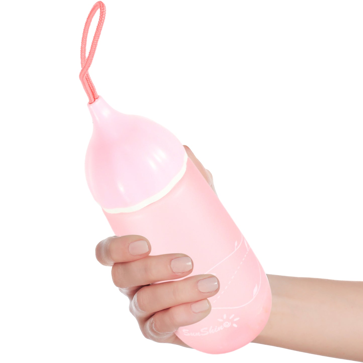 550ml Unique Shape Plastic Water Bottle – Leakproof, BPA-Free & Easy to Carry