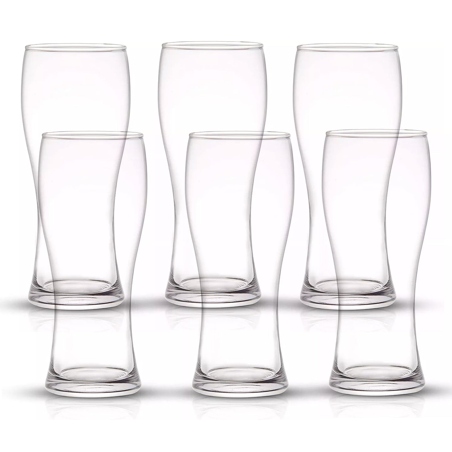 🥂 Juice & Water Glass Tumbler – Pure Glass, 6 Pcs Set
