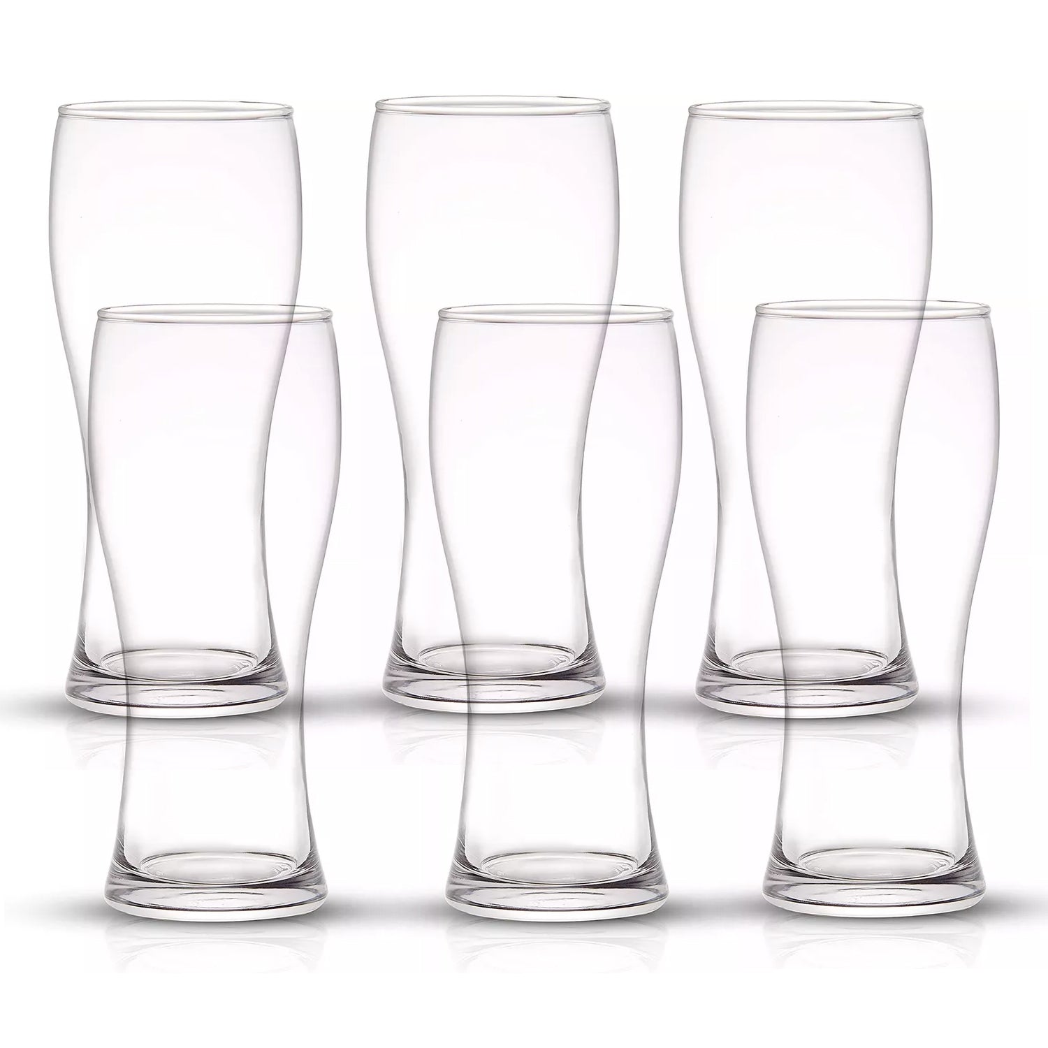 🥂 Juice & Water Glass Tumbler – Pure Glass, 6 Pcs Set