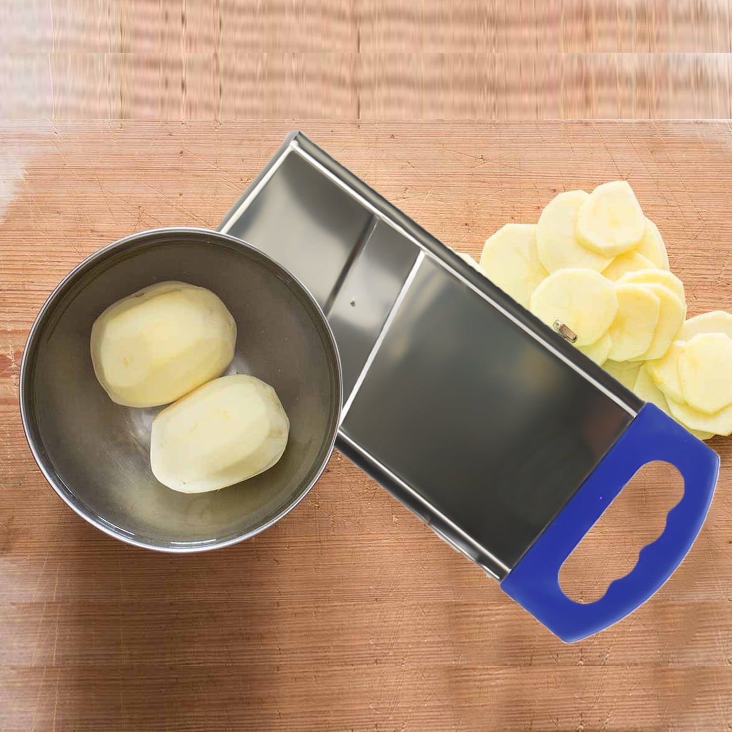 Plain Potato Slicer – Effortless Potato Cutting & Slicing - Chestore