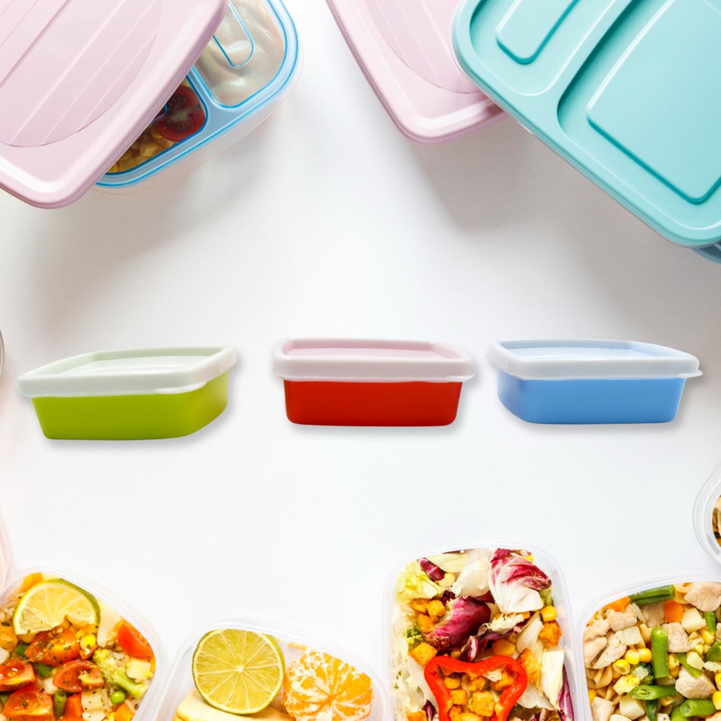 Plastic Airtight Food Storage Containers – 3 Pcs Set - Chestore