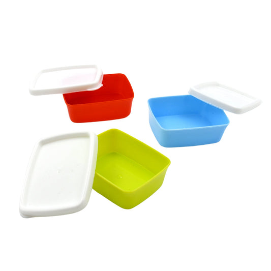 Plastic Airtight Food Storage Containers – 3 Pcs Set - Chestore