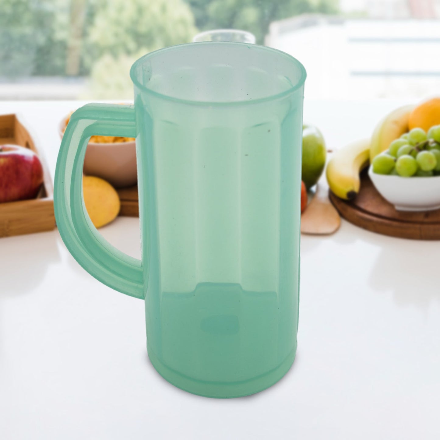 Plastic Coffee Mug with Handle – Dishwasher Safe - Chestore