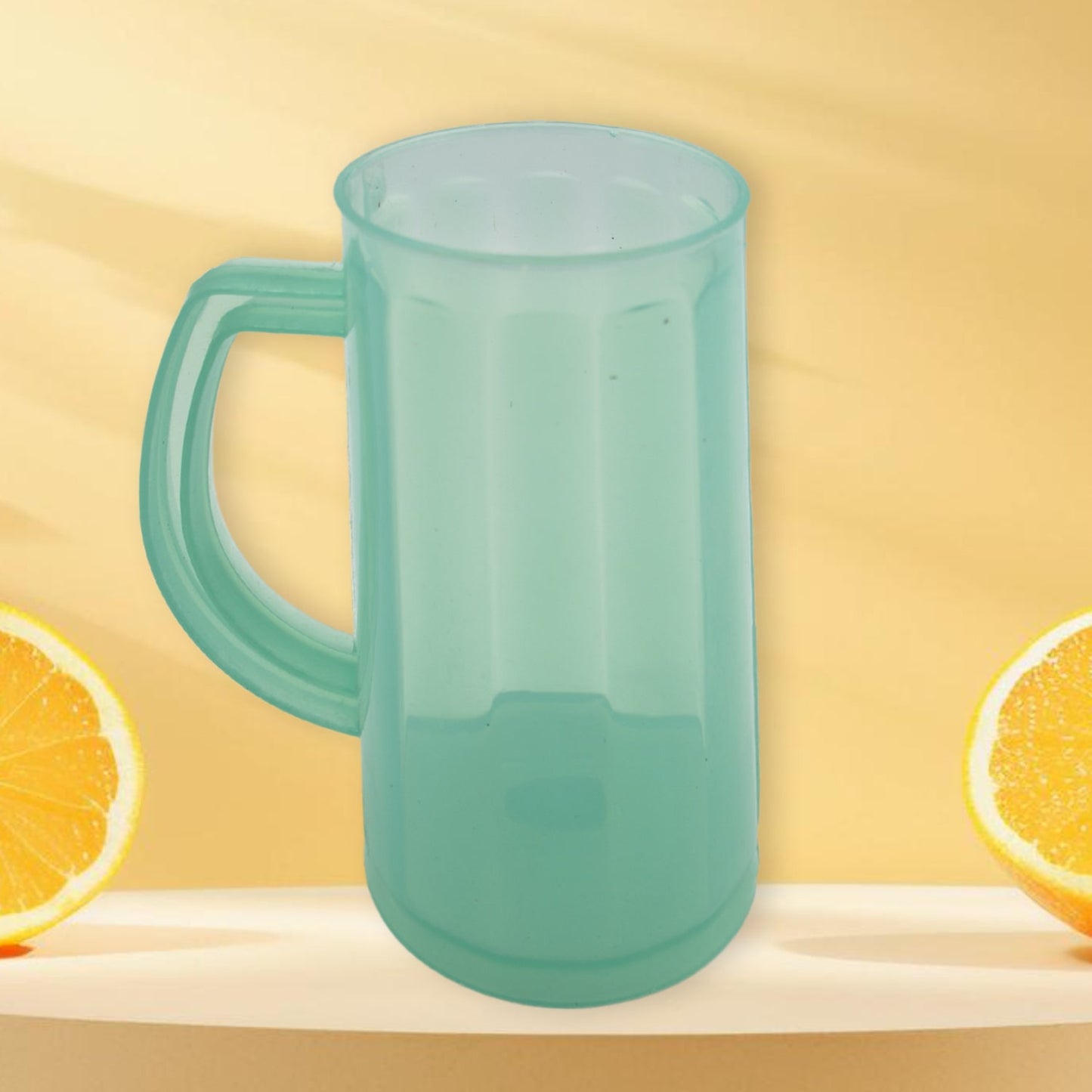 Plastic Coffee Mug with Handle – Dishwasher Safe - Chestore