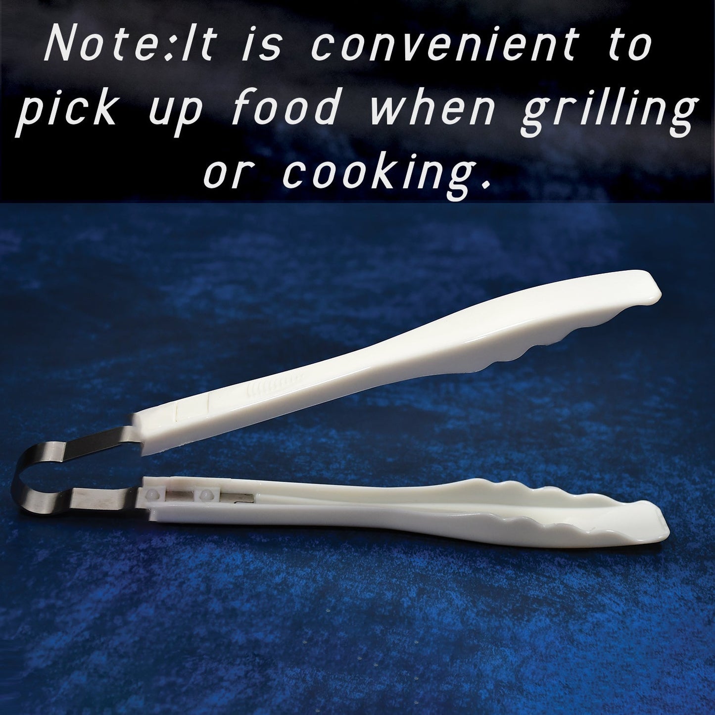 Plastic Handle Kitchen Tongs – Bread & Cooking Clamps - Chestore