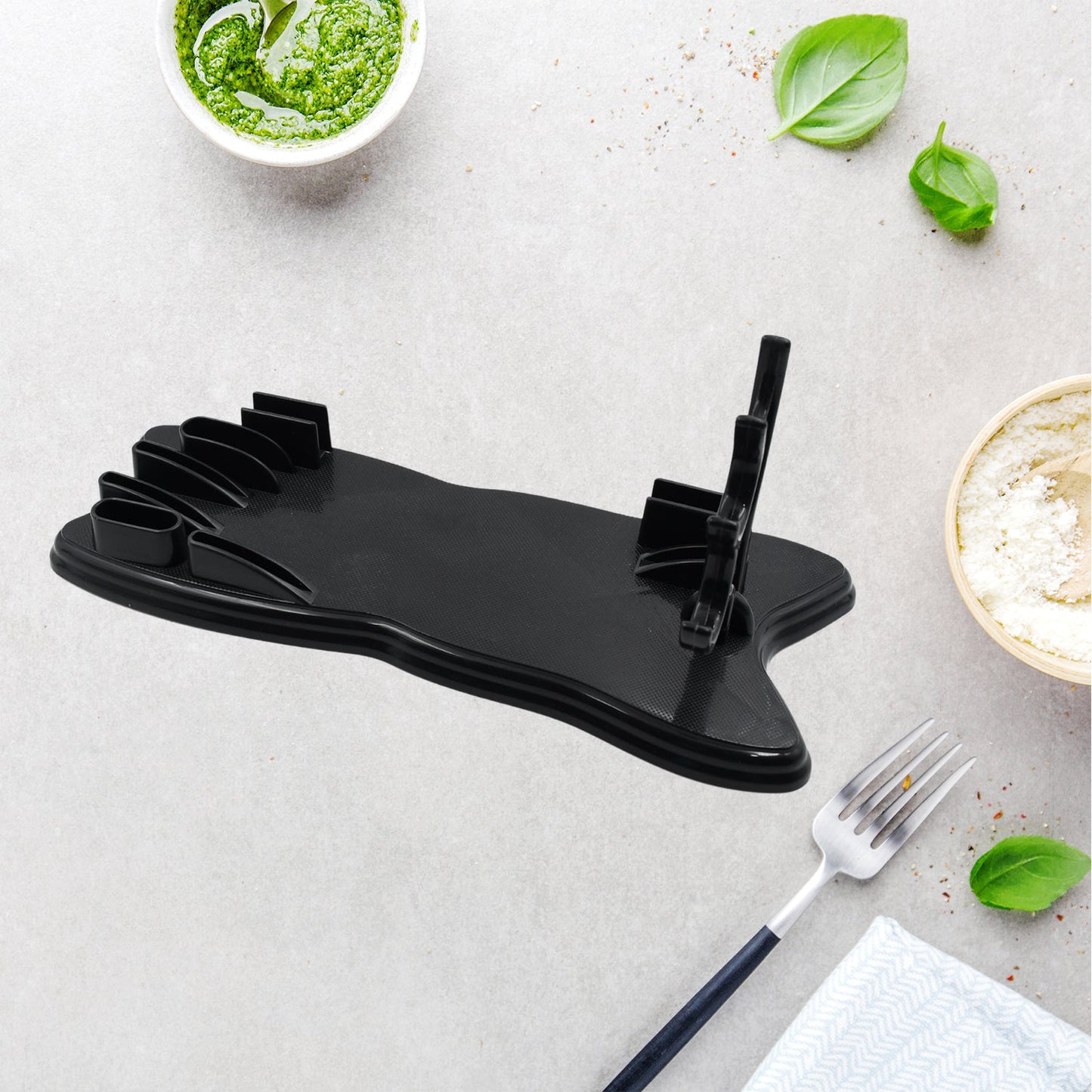Plastic Kitchen Knife Drawer Organizer – Space - Saving Storage - Chestore