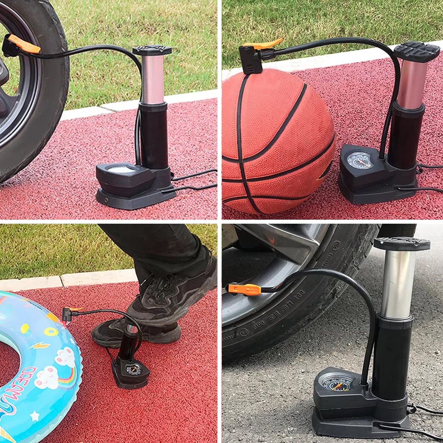 Portable Mini Bike Pump Cycle Pump Foot (1 Pc) - Chestore