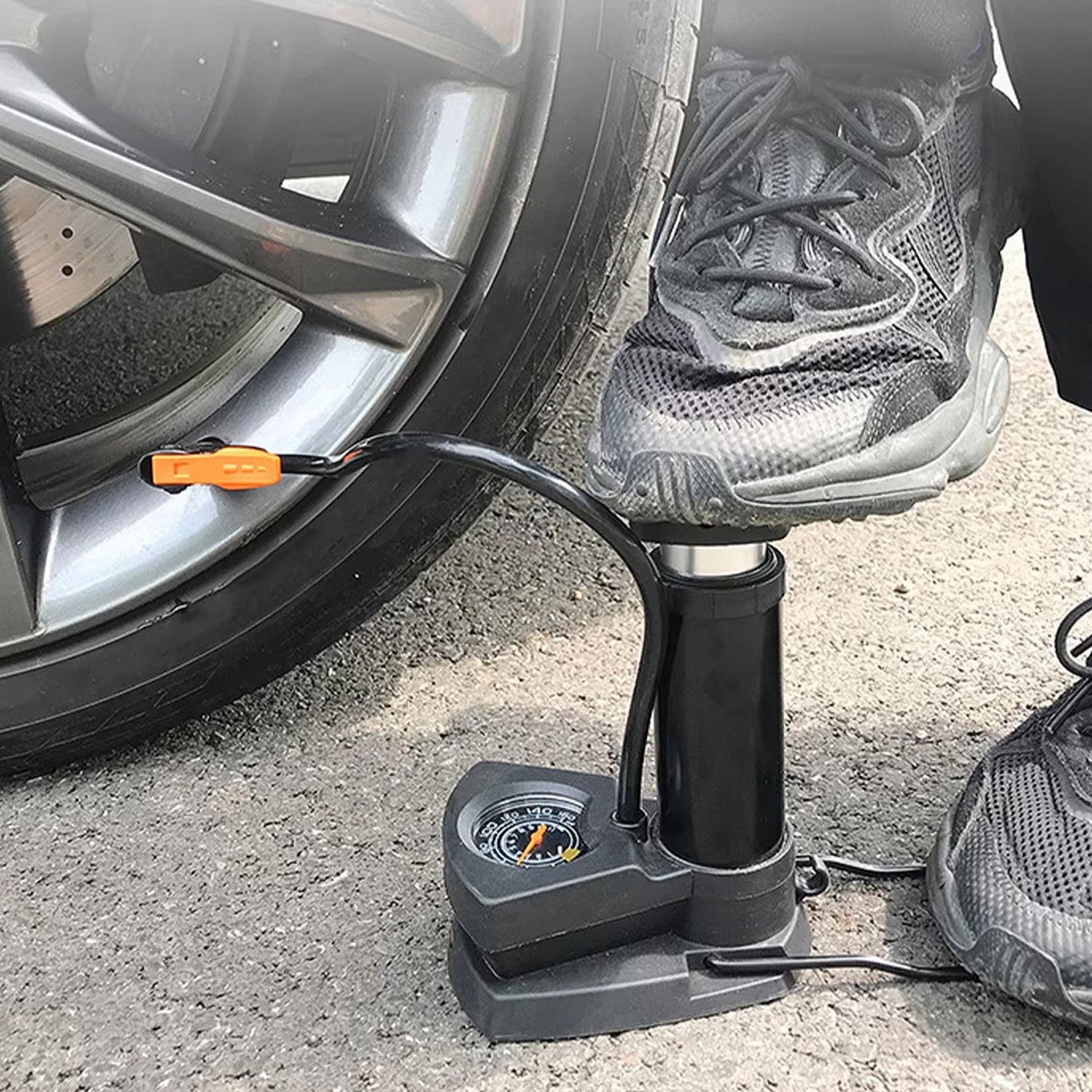 Portable Mini Bike Pump Cycle Pump Foot (1 Pc) - Chestore