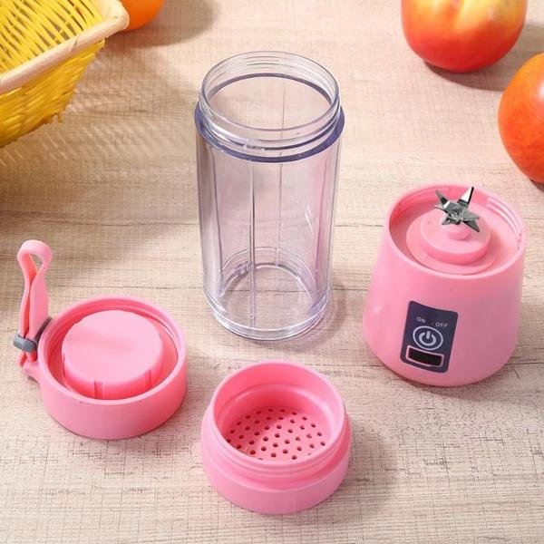Portable USB Electric Juicer – 6 - Blade Protein Shaker & Smoothie Maker - Chestore