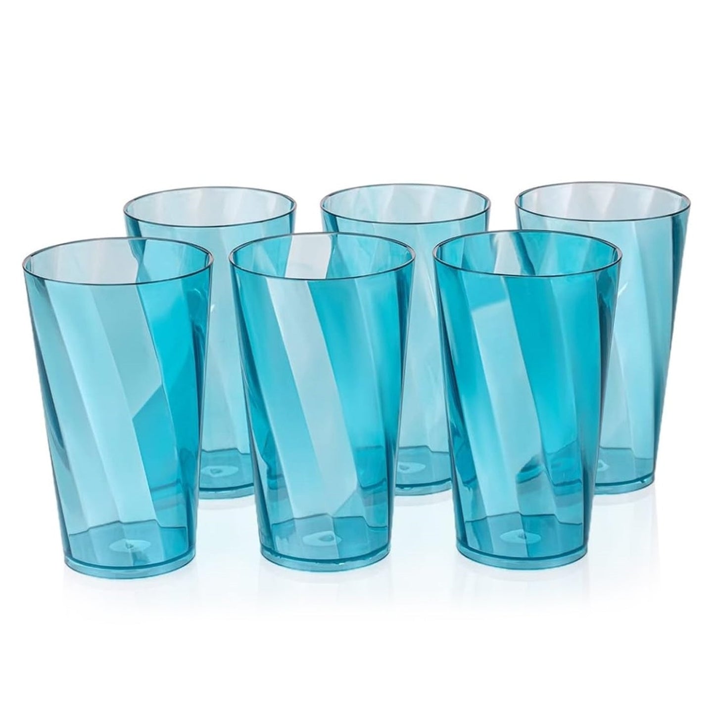 Premium 300ml Juice & Water Glass Set – Stylish Transparent Highball Glasses (Set of 6) - Chestore