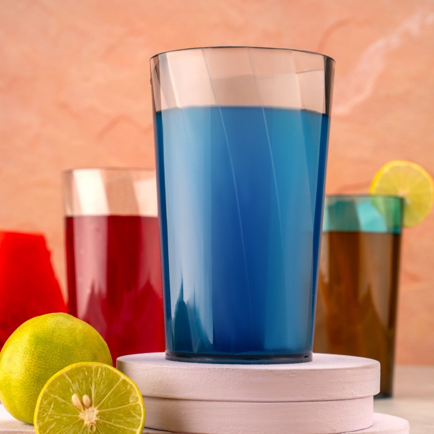 Premium 300ml Juice & Water Glass Set – Stylish Transparent Highball Glasses (Set of 6) - Chestore