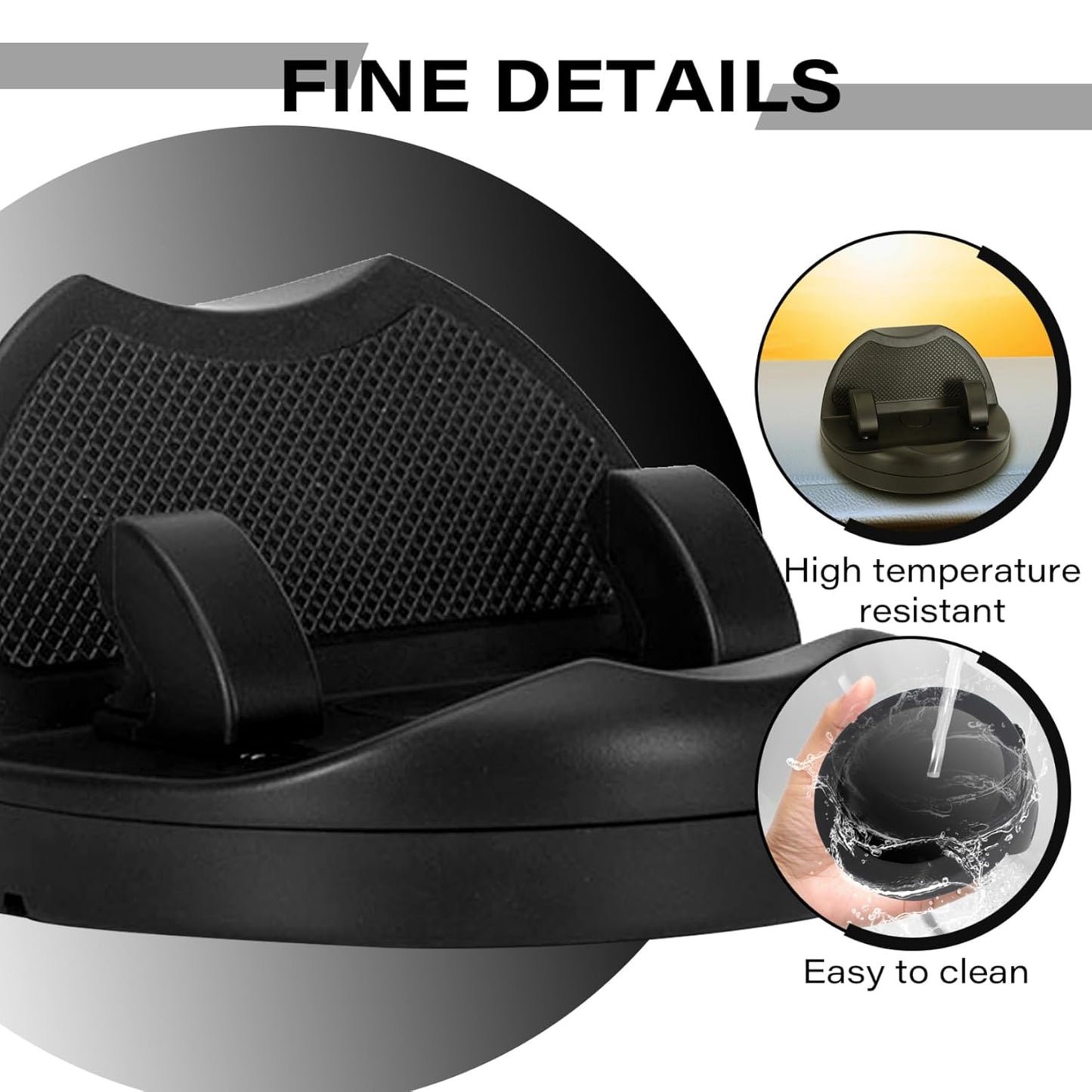 🚗 2-in-1 Car Anti-Slip Mat & Phone Holder – Stay Put, Stay Safe!