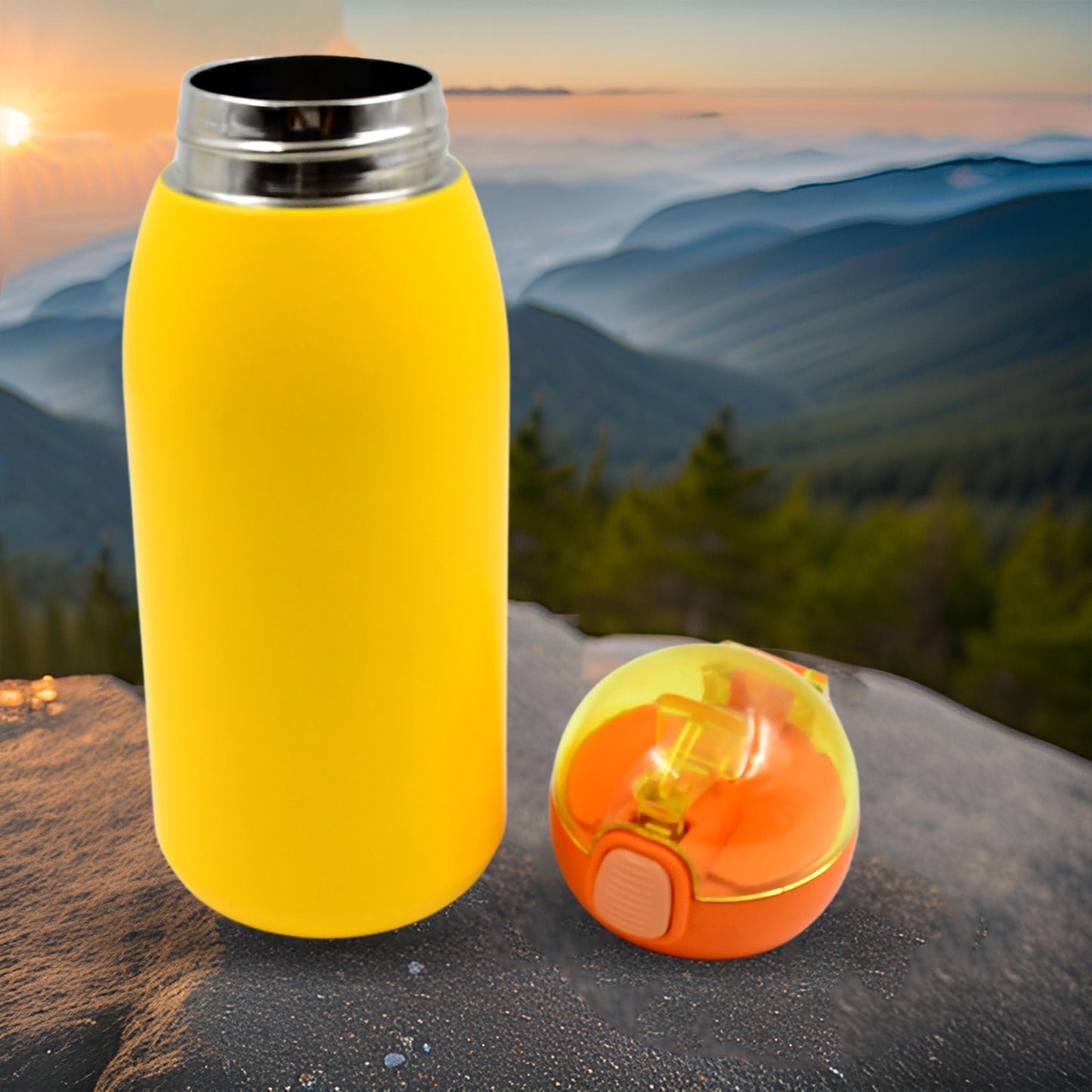 400ml Duck Stainless Steel Water Bottle – Cute, Leakproof & Insulated 🦆❄️🚰