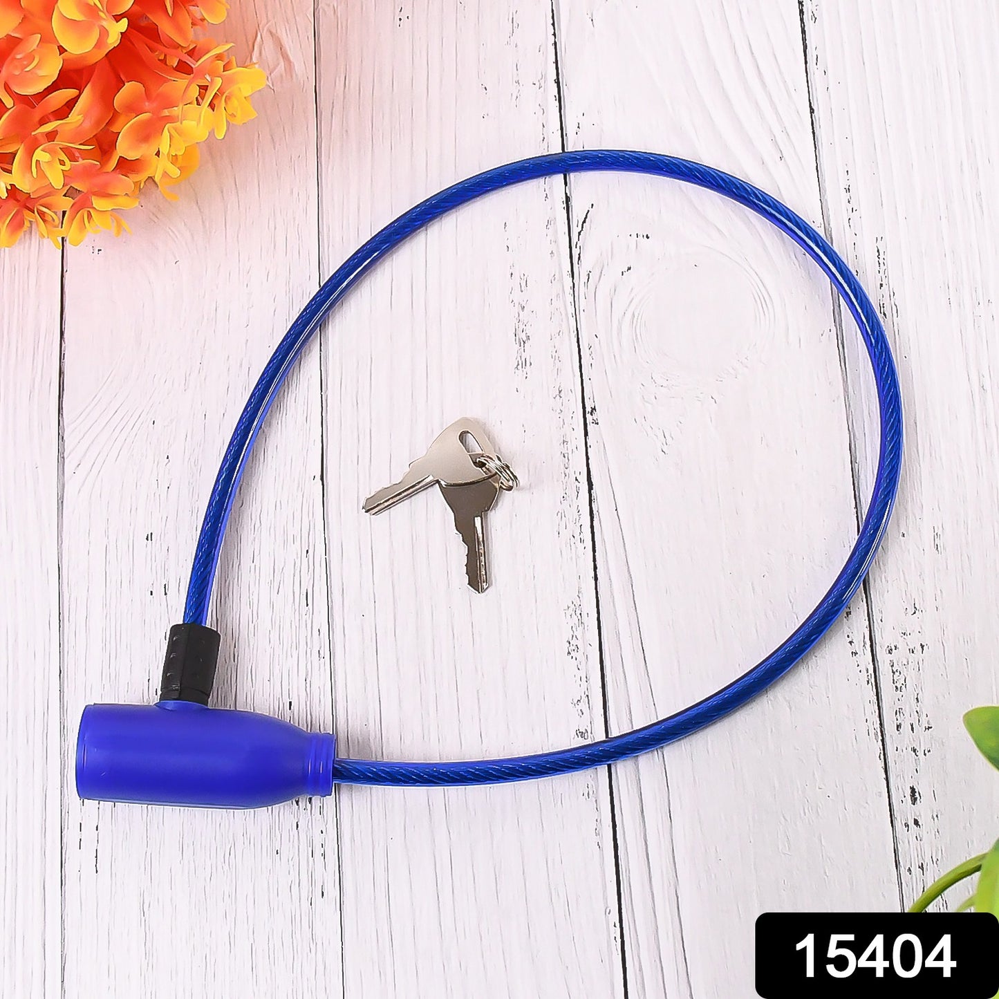 Heavy Duty Steel Cable Safety Lock – Multipurpose Security with 2 Keys 🔐🧳🚲