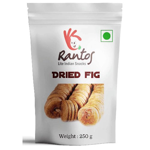Rantos Natural Dried Fig – 250g - Chestore