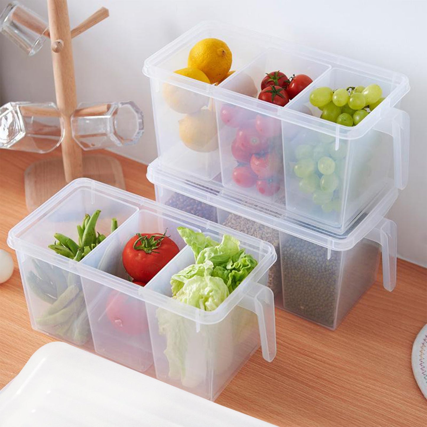 Refrigerator Organizer & Fresh - Keeping Storage Box – Kitchen Fridge Container - Chestore