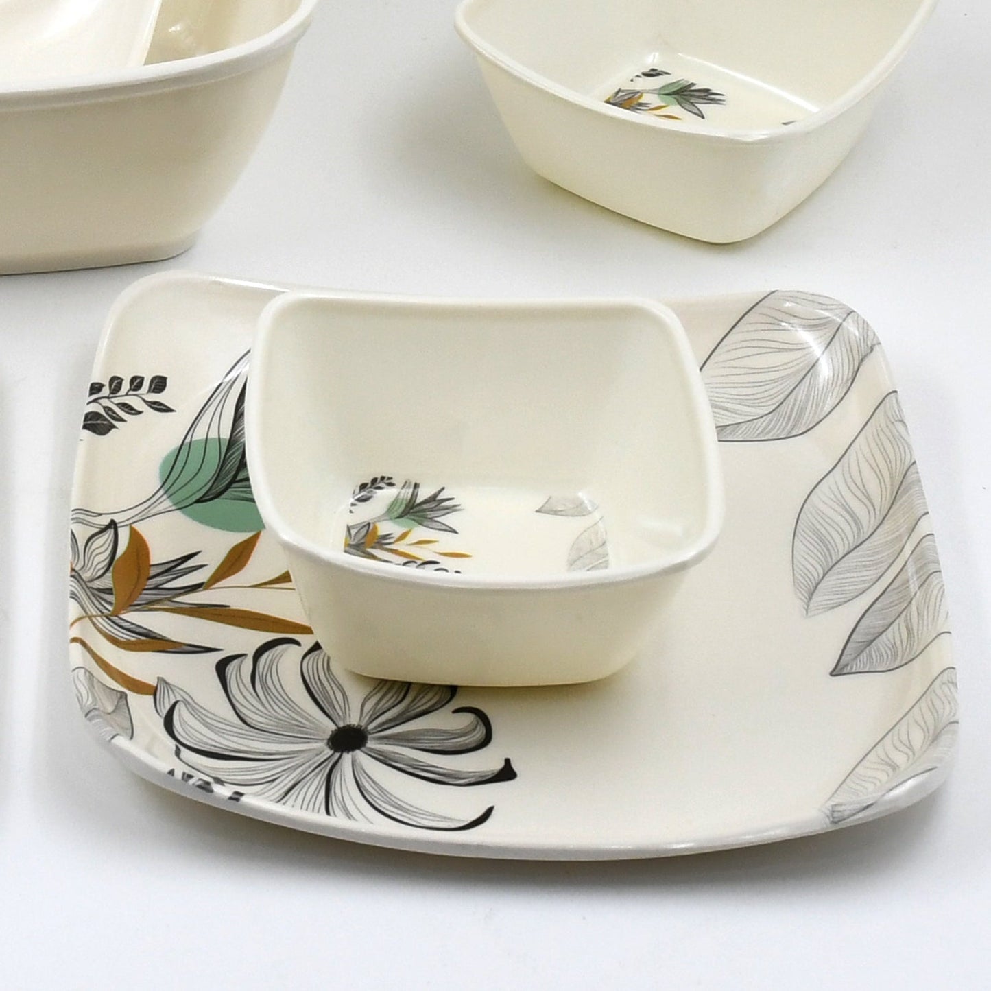 Divine 11-Piece Dinner Set – Elegant Tableware for Home & Dining