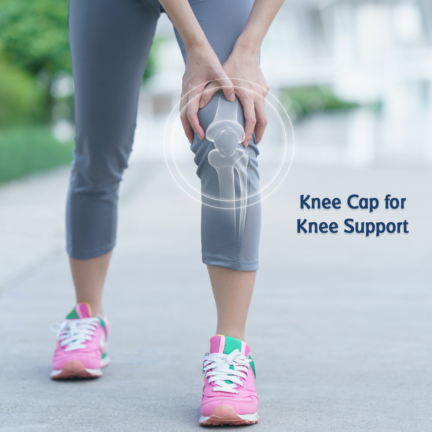 Medium Knee Cap – Compression Knee Support Brace for Joint Pain & Injury Recovery
