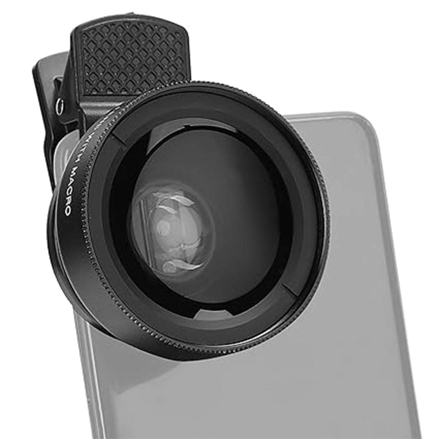 0.45X Wide Angle External Phone Camera Lens – Clip-On Smartphone Lens with Color Box