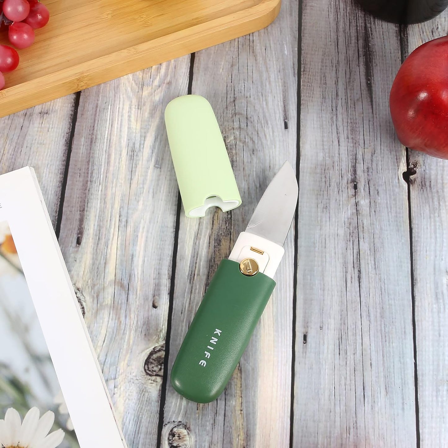 2-in-1 Multifunctional Peeler & Fruit Knife – Sharp, Versatile & Anti-Slip 🍎🔪✨