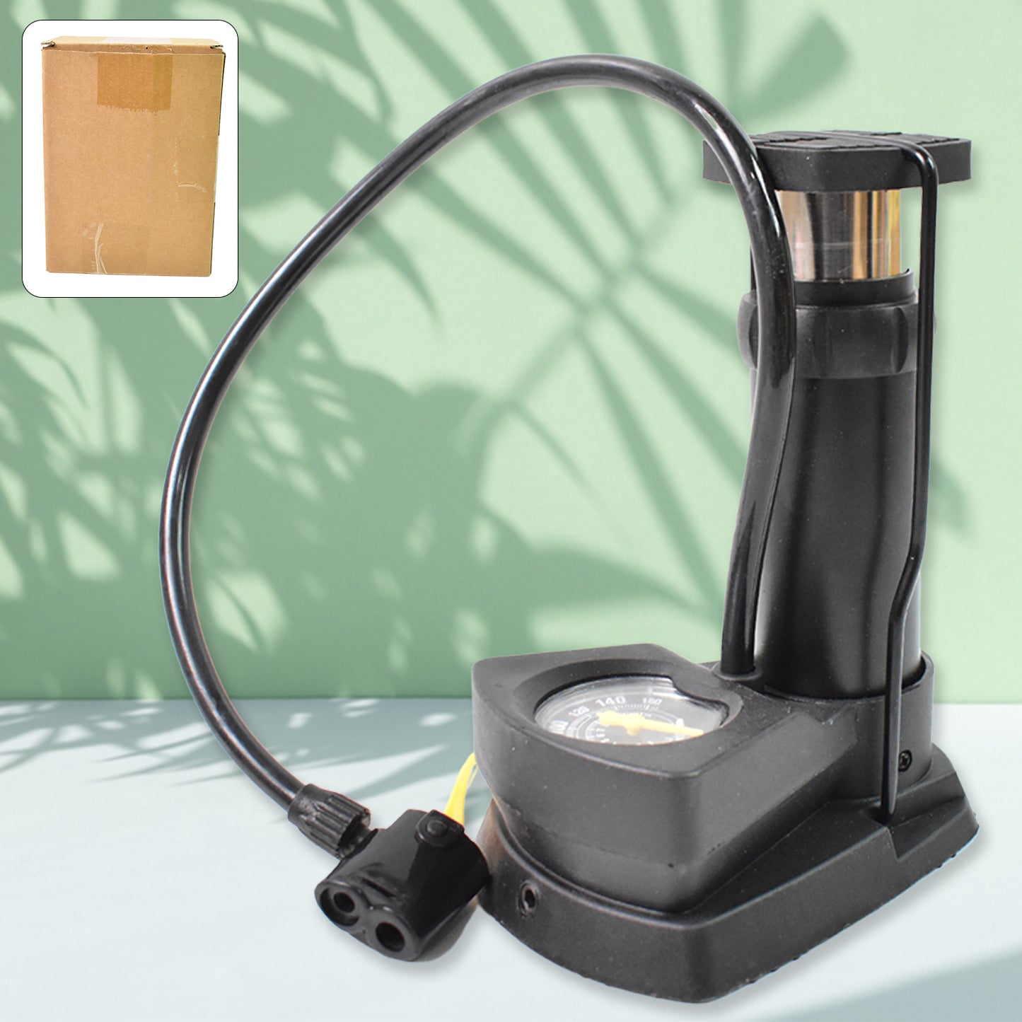 Portable High-Pressure Foot Air Pump – Heavy-Duty Tire Inflator for Car, Bike & More 🚲🚗💨