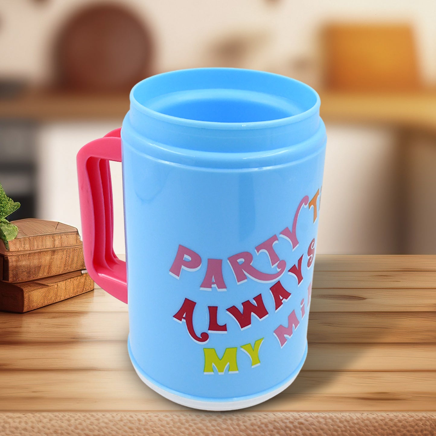 Insulated Mug with Lid & Straw – 709ml Leakproof Travel Cup ☕❄️🚰
