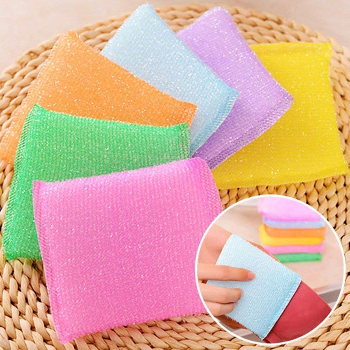 Scratch Proof Kitchen Scrubber Pad – Pack of 12 - Chestore