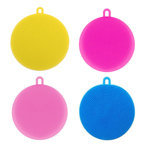 Silicone Dish Scrubber Sponge – Non - Stick & Mildew - Free - Chestore