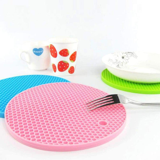 Silicone Hot Mat – Heat - Resistant Trivet for Kitchen Use - 1 Pc - Chestore