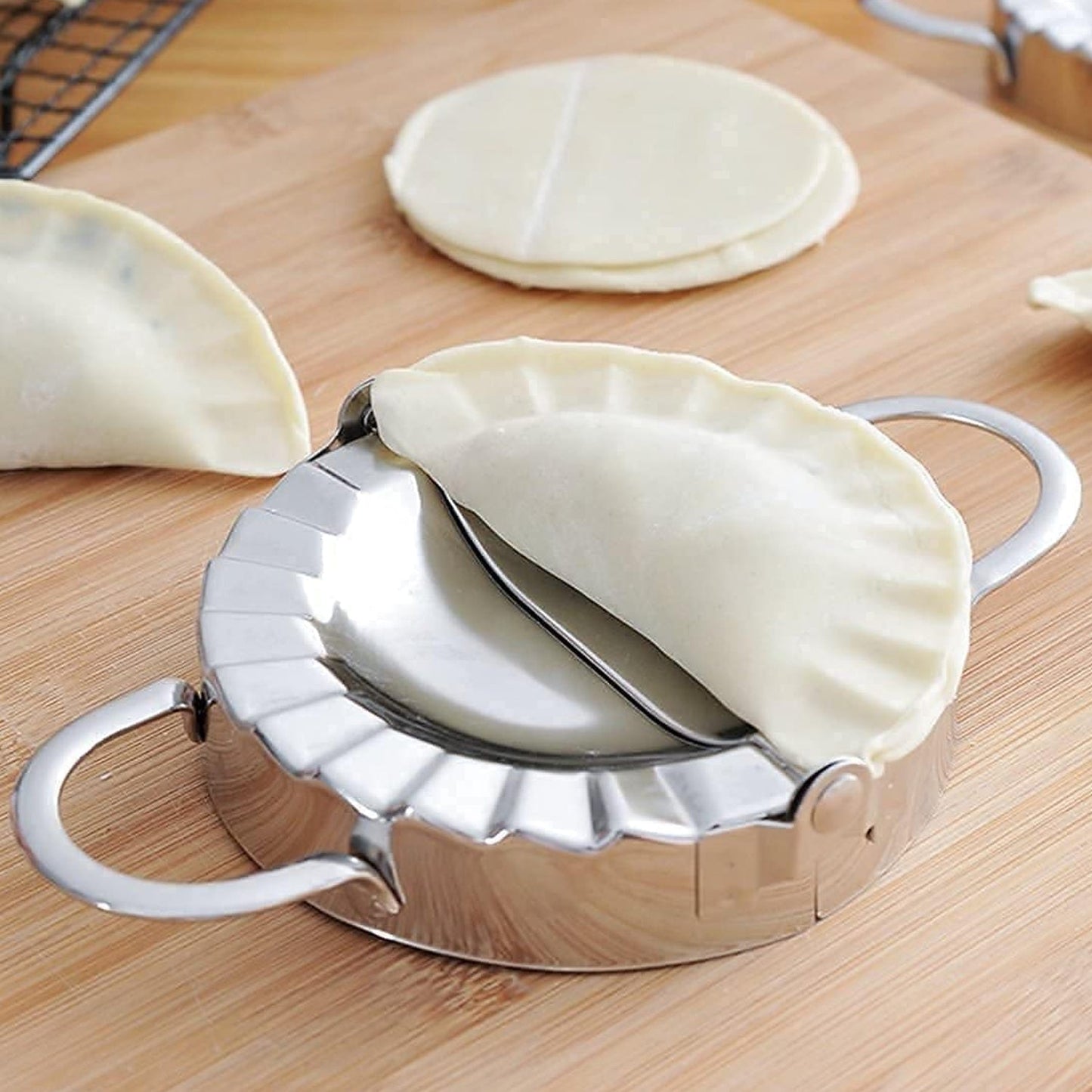 Stainless Steel Dumpling Maker – Easy - to - Use Dumpling Mold for Perfect Shapes - Chestore