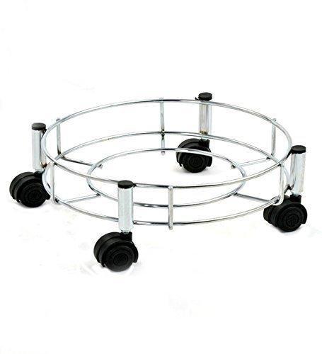 Stainless Steel Gas Cylinder Trolley – Durable & Movable Stand - Chestore