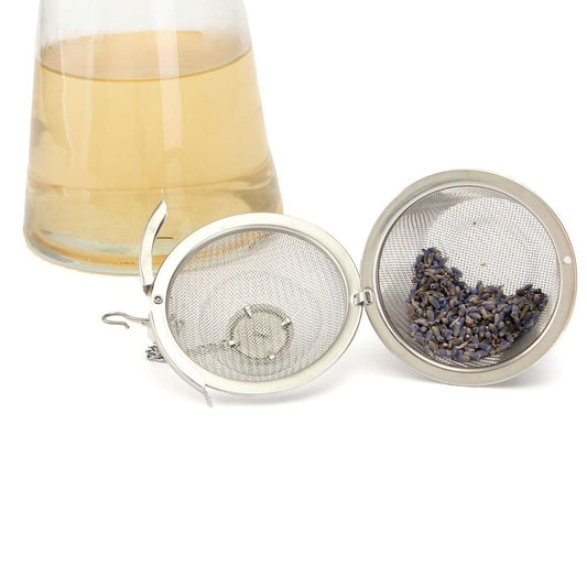 Stainless Steel Spice & Tea Infuser Mesh Ball – Locking Filter - Chestore