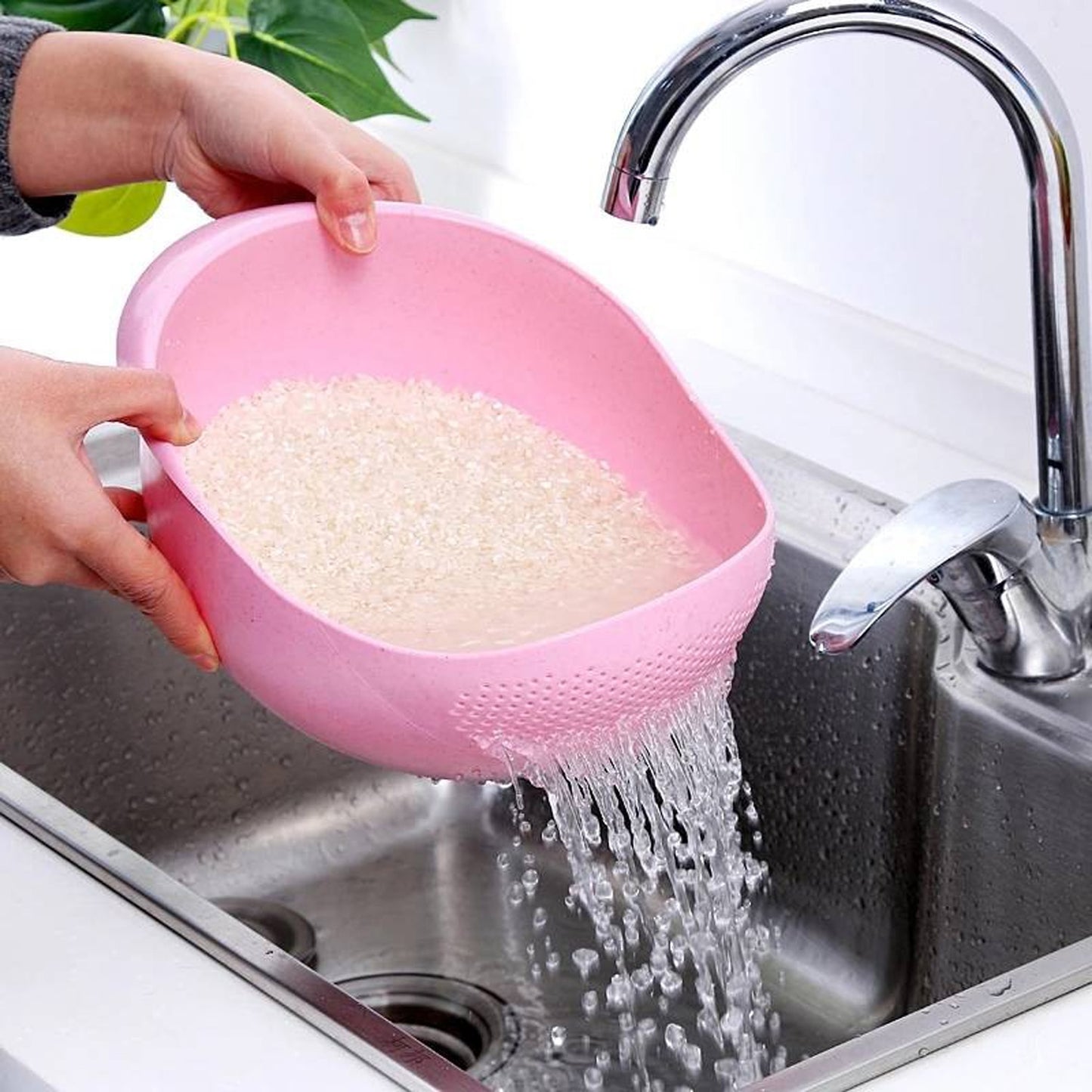 Multipurpose High-Quality Washing Bowl for Rice | Durable Kitchen Tool