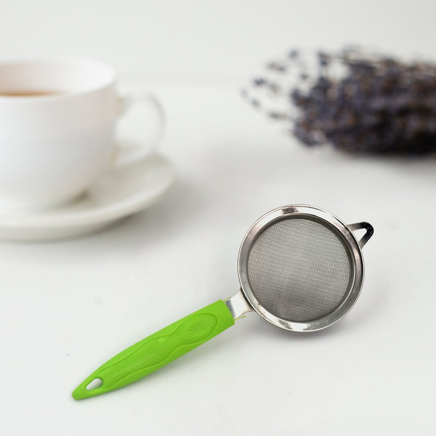 Tea & Coffee Strainer with Stainless Steel Mesh – Durable & Fine Filtration - Chestore