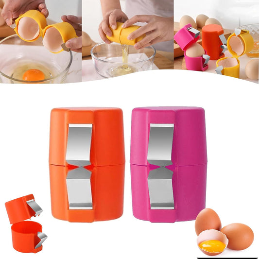 🥚 Egg Shell Opener – Handheld Egg Cracker Tool for Raw Eggs (1 Pc)