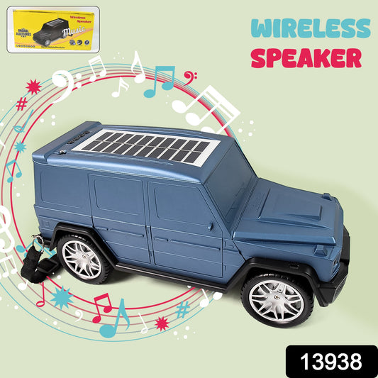 Thar Wireless & Solar Powered Speaker – Portable Bluetooth Speaker with TF Card Reader | 1 PC