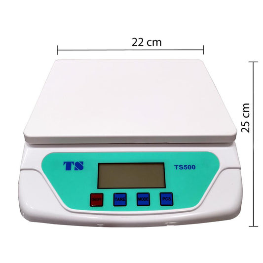 Digital Kitchen Weighing Scale (TS500) – High-Precision Multipurpose Scale for Cooking & Baking