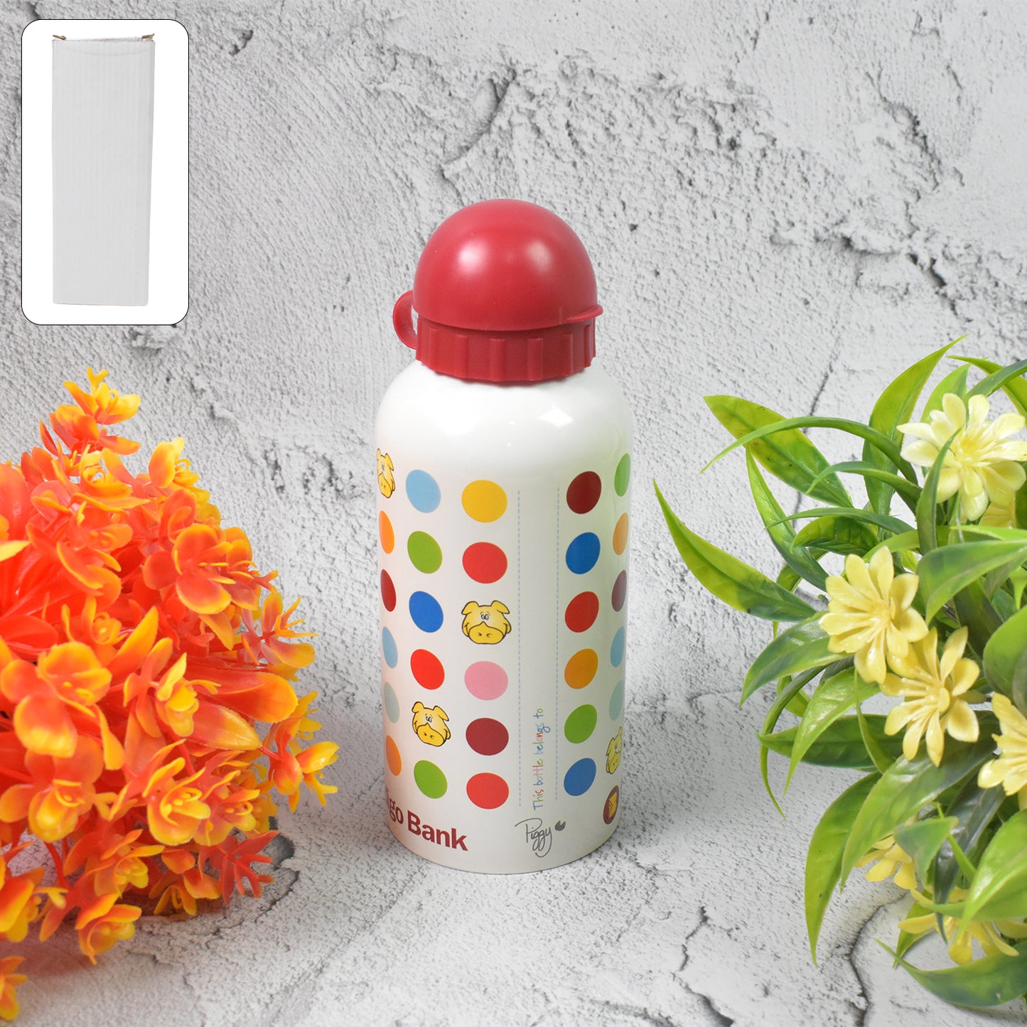 Lightweight Aluminium Metal Sports Water Bottle – 350ml
